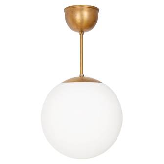 Taklampa GLOB RÅMÄSS/VIT MATT      D 250