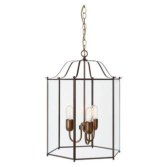Taklampa GLIMMINGE OXID                3x60W