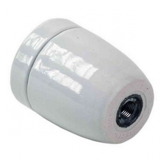 LAMPHLLARE E27 PORSLIN G3 8 MED JORDSKRUV