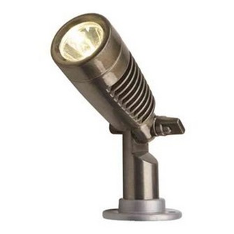 TRÄDGÅRDSB MINUS SPOTLIGHT LED 12V VARMVIT METALLGRÅ