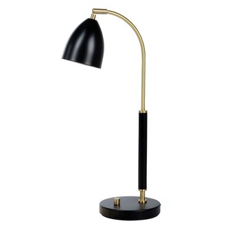Deluxe bordslampa svart/mässing MR16