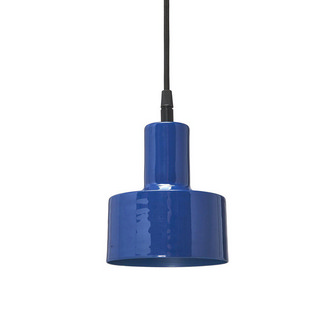 Solo fönsterlampa, Blank blå 13cm