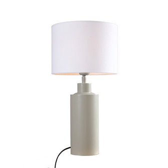 SOLO Bordlampa Mattbeige 46cm Inkl sk�rm