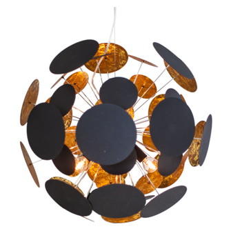 Planet  Ø50cm svartsvart/guld