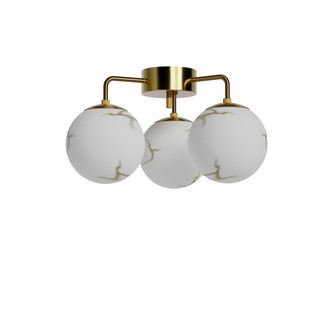 BELLAGIO Plafond 3-l�gig - M�ssing/Vit