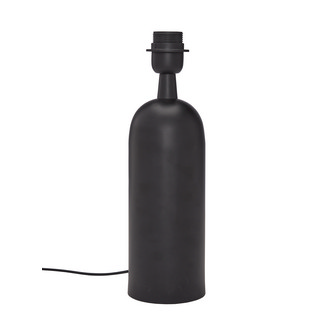 Carter lampfot, Matt svart 35 cm