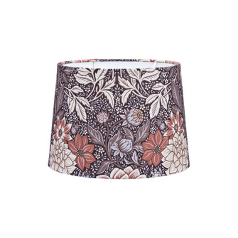 Sofia Lampskärm, Dahlia Brun 25cm
