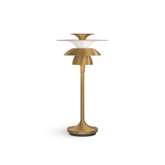 PICASSO Bordlampa, Brass, Höjd 35cm