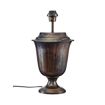 Elli lampfot, Black wax 45cm