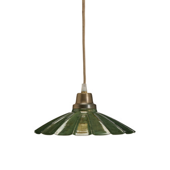 Ester fönsterlampa, Mörkgrön 24cm