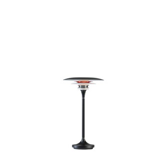 Diablo bordslampa D200 mattsvart/blankröd  G9