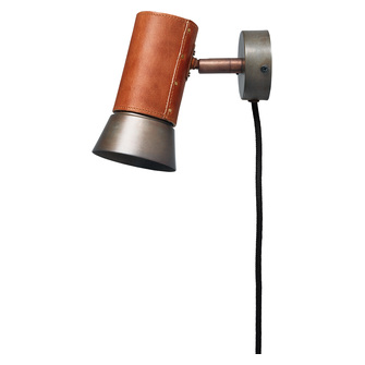 Vägglampa Kusk Järnoxid