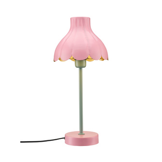 Wera bordslampa, Rosa/grön 47cm