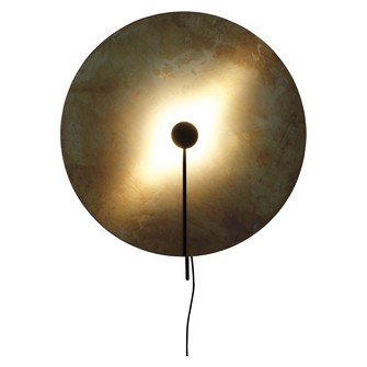 Vägglampa SOL SVART/RÅMÄSS        D 900