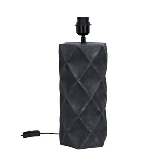 Hazel Lampfot, Anthracite 43cm