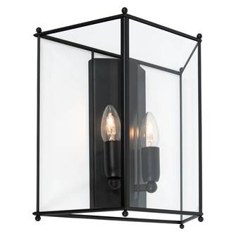 Vägglampa GLIMMINGE SVART