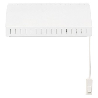 Vippa vägglampa blankvit E14