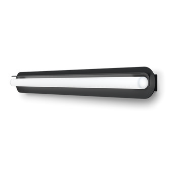 ROYALE Badrum, V�gg, Svart, L=80cm Led