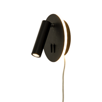 ACE vägglampa, svart