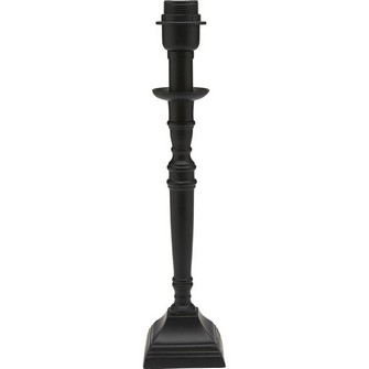 Salong Lampfot, Matt Svart 42cm