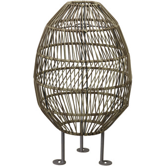 Hanoi Golvskärm, Natur 50cm