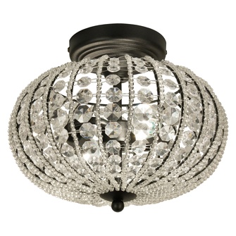 EDDA plafond, svart/klar
