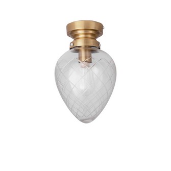 Plafond Juni IP44 Antikmssing/Klar