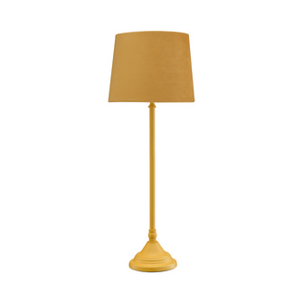 TOVE Bordlampa - Inkl skärm - Gul - Höjd 56cm