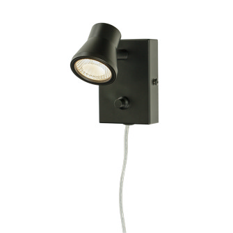 PLUTO vägglampa, svart