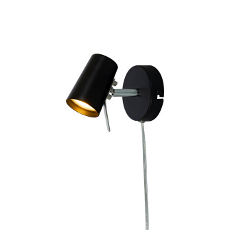 PILOT väggspot. svart