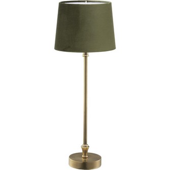 Liam bordslampa, med grön skärm 59cm