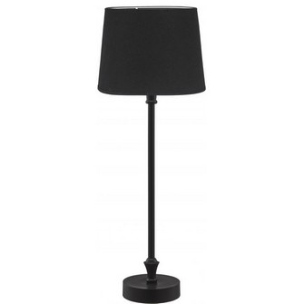 Liam bordslampa, med svart skrm 59cm