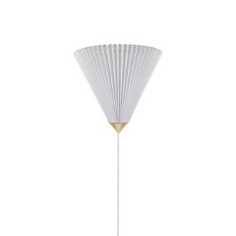 Vägglampa Matisse Vit/Mässing