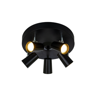 PILOT takspot rund 5:a, svart