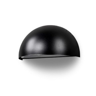 Vägg. UNI svart 3000K LED