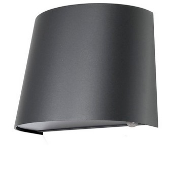 Vägg. MINI sensor antracit LED