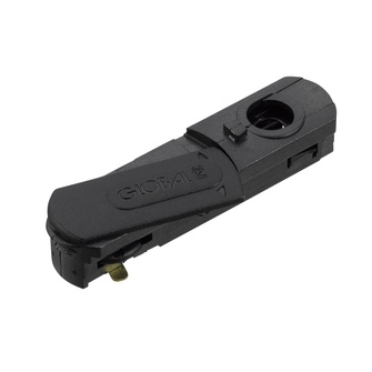 GB66-2 1-fas pendeladapter inkl avlastare svart