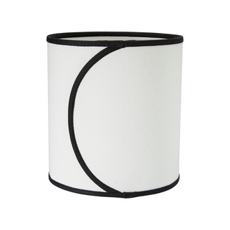 Celyn Ava lampskärm, Offwhite/svart 20cm