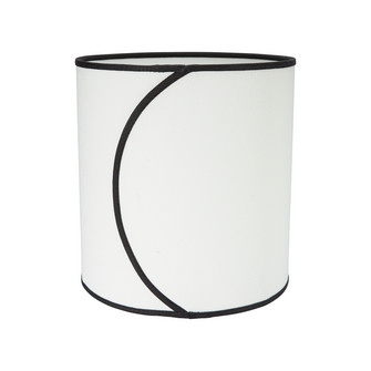 Celyn Ava lampskärm, Offwhite/svart 30cm