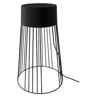 Golvlampa Koster 60 IP44 Svart
