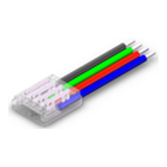 RGB LED to cable connector, 4PIN-10mm PCB