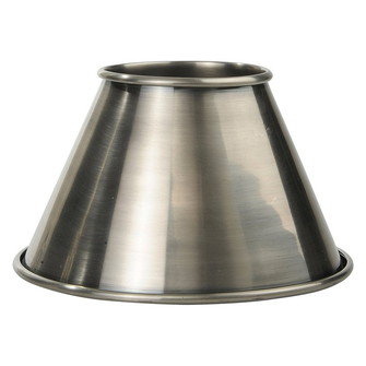 Classic Mässingskärm, Antiksilver 18cm