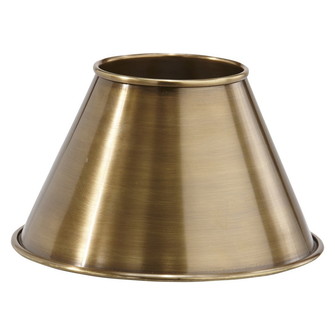 Classic Metallskärm, Antikmässing 22cm