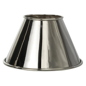 Classic Metallskärm, Chrome 22cm