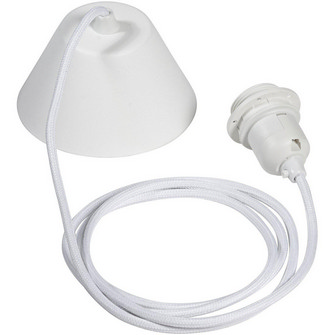 Takupph�nge textil, Vit 2,1m