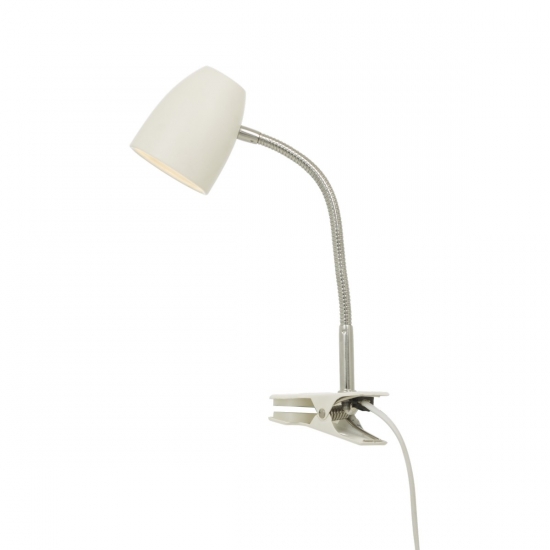ljusihem.se | SANDNES klämlampa, vitkrom | Aneta Belysning ljusihem.se | SANDNES klämlampa, svartkrom | Aneta Belysning