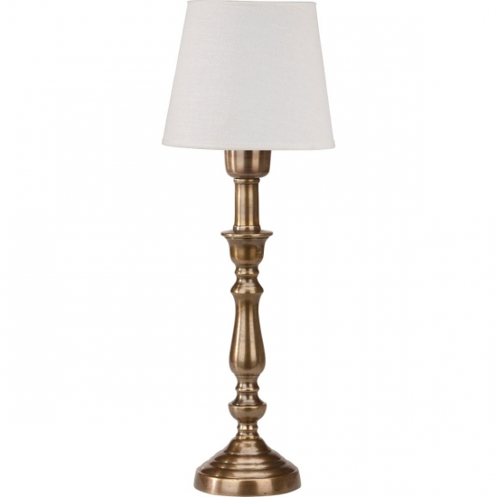 ljusihem.se | Bordslampa Therese Med lampskärm Mia | PRHome Kappa Taklampa badrum svartmässing klar 14cm PR Home