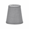 Queen Lampskärm - Lin Grå 10cm Queen Lampskärm - Lin Grå 10cm