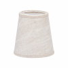 Queen Lampskärm, Lin Natur/vit 10cm Queen Lampskärm, Lin Natur/vit 10cm