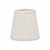 Queen Lampskärm, Lin Natur/vit 12cm Queen Lampskärm, Lin Natur/vit 12cm